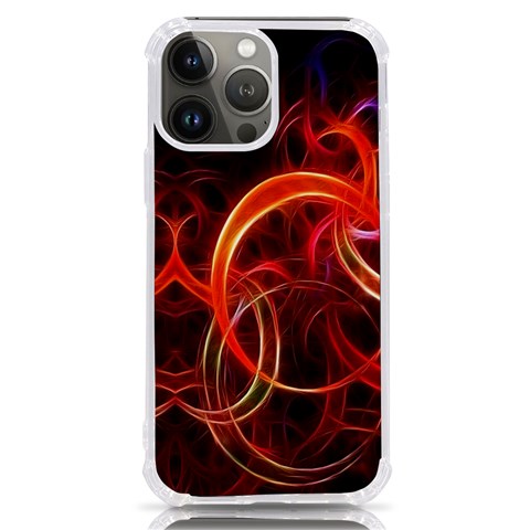 Background Fractal Abstract iPhone 13 Pro Max TPU UV Print Case from ArtsNow.com Front