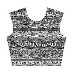 Ethno Seamless Pattern Cotton Crop Top from ArtsNow.com Front