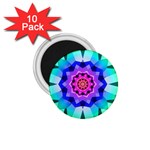 Ornament Kaleidoscope 1.75  Magnets (10 pack) 