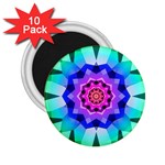 Ornament Kaleidoscope 2.25  Magnets (10 pack) 