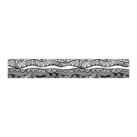 Ethno Seamless Pattern Midi Wrap Pencil Skirt from ArtsNow.com Waistband