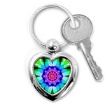 Ornament Kaleidoscope Key Chain (Heart)