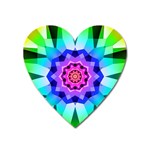 Ornament Kaleidoscope Heart Magnet