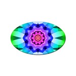 Ornament Kaleidoscope Sticker Oval (100 pack)
