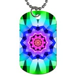 Ornament Kaleidoscope Dog Tag (Two Sides)