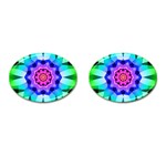 Ornament Kaleidoscope Cufflinks (Oval)