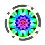Ornament Kaleidoscope Poker Chip Card Guard
