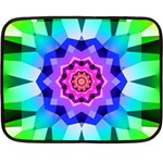Ornament Kaleidoscope Fleece Blanket (Mini)