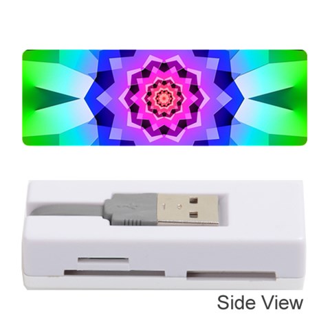 Ornament Kaleidoscope Memory Card Reader (Stick) from ArtsNow.com Front