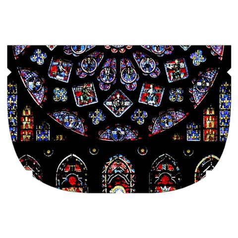Rosette Cathedral Make Up Case (Small) from ArtsNow.com Side Right
