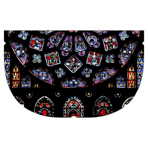 Rosette Cathedral Make Up Case (Medium) from ArtsNow.com Side Left