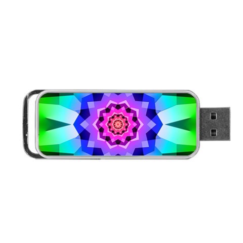 Ornament Kaleidoscope Portable USB Flash (One Side) from ArtsNow.com Front