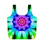 Ornament Kaleidoscope Full Print Recycle Bag (M)
