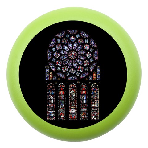 Rosette Cathedral Dento Box with Mirror from ArtsNow.com Front
