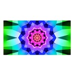 Ornament Kaleidoscope Satin Shawl 45  x 80 