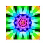 Ornament Kaleidoscope Square Satin Scarf (30  x 30 )