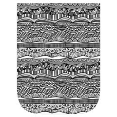 Ethno Seamless Pattern Waist Pouch (Small) from ArtsNow.com Front Pocket
