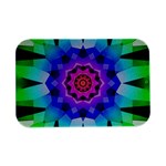 Ornament Kaleidoscope Open Lid Metal Box (Silver)  
