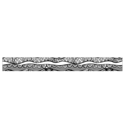 Ethno Seamless Pattern Belt Pouch Bag (Large) from ArtsNow.com Bottom