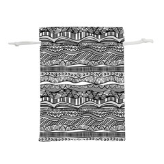 Ethno Seamless Pattern Lightweight Drawstring Pouch (L) from ArtsNow.com Back