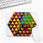 Cube Diced Tile Background Image Small Mousepad