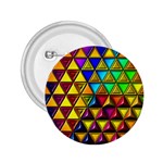 Cube Diced Tile Background Image 2.25  Buttons
