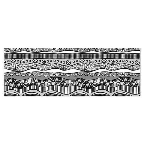 Ethno Seamless Pattern Wristlet Pouch Bag (Small) from ArtsNow.com Bottom