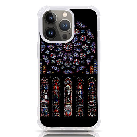 Rosette Cathedral iPhone 13 Pro TPU UV Print Case from ArtsNow.com Front