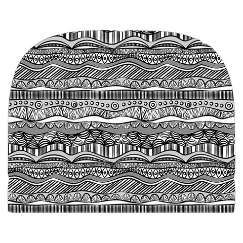 Ethno Seamless Pattern Make Up Case (Small) from ArtsNow.com Back