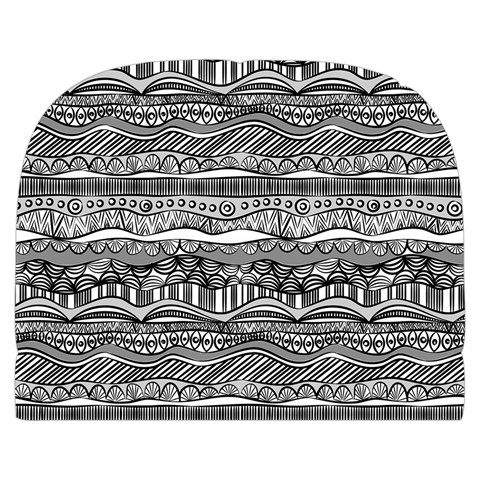 Ethno Seamless Pattern Make Up Case (Large) from ArtsNow.com Front