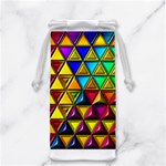 Cube Diced Tile Background Image Jewelry Bag