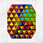 Cube Diced Tile Background Image Canvas 20  x 30 