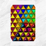 Cube Diced Tile Background Image Canvas 40  x 72 