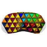 Cube Diced Tile Background Image Sleep Mask
