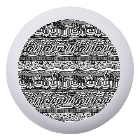 Ethno Seamless Pattern Dento Box with Mirror from ArtsNow.com Front