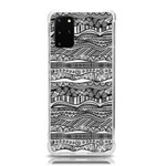 Ethno Seamless Pattern Samsung Galaxy S20Plus 6.7 Inch TPU UV Case