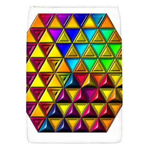 Cube Diced Tile Background Image Removable Flap Cover (S) from ArtsNow.com Front
