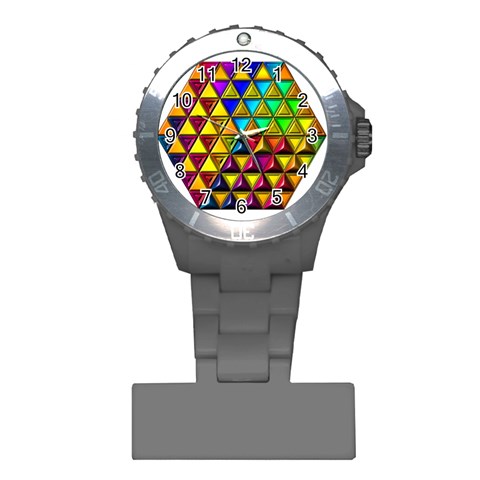 Cube Diced Tile Background Image Plastic Nurses Watch from ArtsNow.com Front