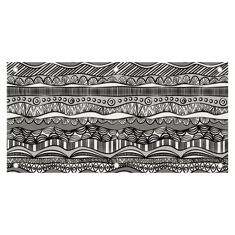 Ethno Seamless Pattern Banner and Sign 6  x 3  from ArtsNow.com Front
