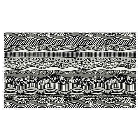 Ethno Seamless Pattern Banner and Sign 7  x 4  from ArtsNow.com Front