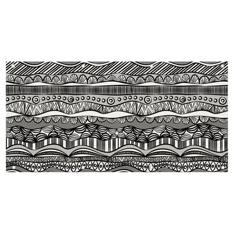 Ethno Seamless Pattern Banner and Sign 8  x 4  from ArtsNow.com Front