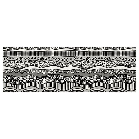 Ethno Seamless Pattern Banner and Sign 9  x 3  from ArtsNow.com Front