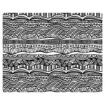 Ethno Seamless Pattern Premium Plush Fleece Blanket (Medium)