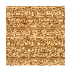 Ethno Seamless Pattern Bamboo Coaster Set from ArtsNow.com Coaster 3