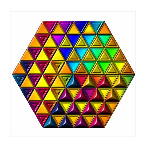 Cube Diced Tile Background Image Duvet Cover (Queen Size) from ArtsNow.com Front