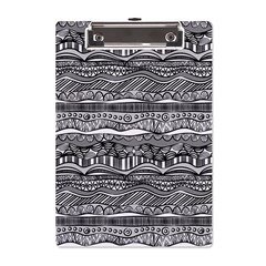 Ethno Seamless Pattern A5 Acrylic Clipboard from ArtsNow.com Front