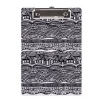 Ethno Seamless Pattern A5 Acrylic Clipboard