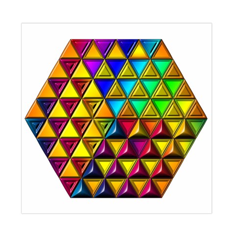 Cube Diced Tile Background Image Duvet Cover Double Side (Full/ Double Size) from ArtsNow.com Back