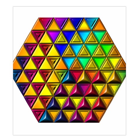 Cube Diced Tile Background Image Duvet Cover Double Side (King Size) from ArtsNow.com Back