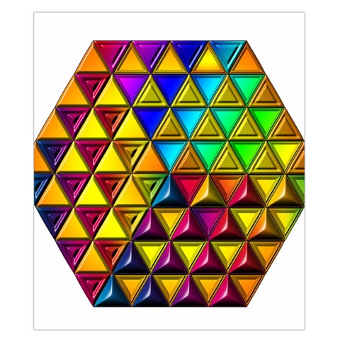 Cube Diced Tile Background Image Duvet Cover Double Side (California King Size) from ArtsNow.com Front